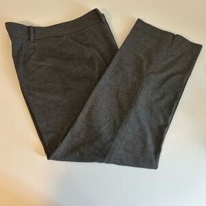 Coldwater Creek Herringbone Gray Trousers